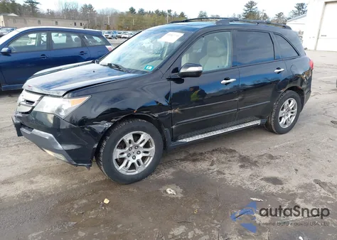 2008 Acura Mdx Technology Package из США, поврежденный, VIN 2HNYD28638H557370